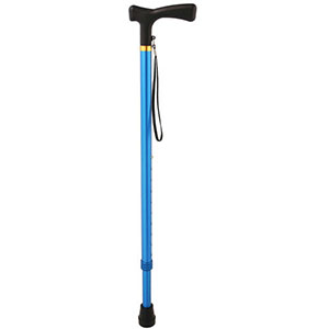 アークランドサカモト アークランド カラーステッキ 伸縮式 70～93cm ブルー
