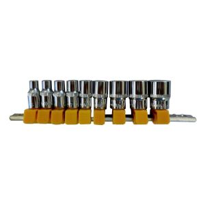 アークランドサカモト アークランド GSS2-9 ソケットセット 6.35mm角 9PC GREATTOOL