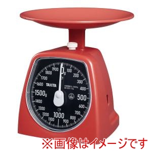タニタ TANITA タニタ KA-442 アナログクッキングスケール 2kg チェリーレッド