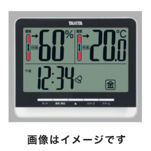 タニタ TANITA タニタ TT-538 デジタル温湿度計 ブラック TANITA