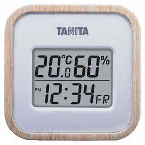 タニタ TANITA タニタ TT-571-NA デジタル 温湿度計 ナチュラル TANITA