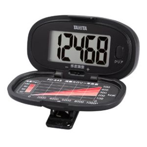 タニタ TANITA タニタ PD-645-BK 歩数計 ブラック TANITA