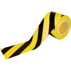 ユニット UNIT ユニット 374-03 トラテープ斜めトラ 塩ビフィルム 45mm幅×10m巻