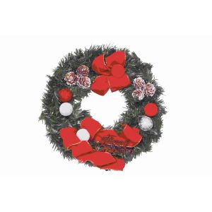 東京ローソク 東京ローソク 北欧風 リース トントゥ 25cm 016423 RS00574