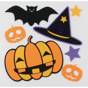 東京ローソク ハロウィンフェルトシール パンプキンハット 017539-HW00459