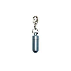 東京ローソク おもいでのあかし ペット 遺骨 仏具 遺骨カプセル 小 キーホルダー ライトブルー H3.2cm PMA00329