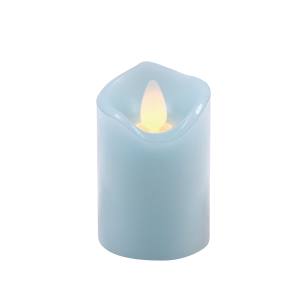 東京ローソク おもいでのあかし ペット ろうそく 仏具 リアルフレイム LEDキャンドル 2×3インチ ブルー CL047