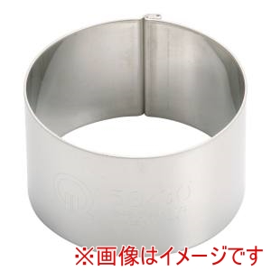 遠藤商事 TKG TKG SA 18-8 かみ合わせ セルクルリング 丸型 φ50×H30mm WSL6906 遠藤商事