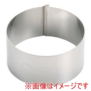 遠藤商事 TKG TKG SA 18-8 かみ合わせ セルクルリング 丸型 φ60×H30mm WSL6916 遠藤商事