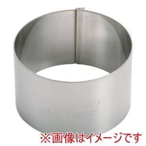 遠藤商事 TKG TKG SA 18-8 かみ合わせ セルクルリング 丸型 φ65×H40mm WSL6923 遠藤商事