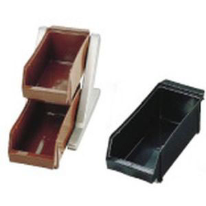 遠藤商事 TKG TKG SA 18-8 デラックス オーガナイザー 2段1列 2個入 ブラック EOC012 遠藤商事