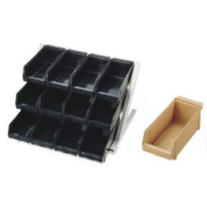 遠藤商事 TKG TKG SA 18-8 デラックス オーガナイザー 3段4列 12個入 キャメル EOC184 遠藤商事 メーカー直送 代引不可 北海道沖縄離島不可