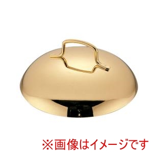 遠藤商事 TKG TKG 18-8プチ中華鍋用蓋 金メッキ付 10cm用 PPTC303 遠藤商事