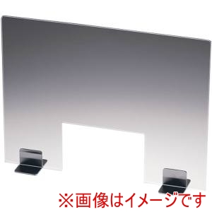 遠藤商事 TKG TKG 飛沫ガードパーテーション〈窓付〉 600 STスタンド クリア ZPC8501 遠藤商事