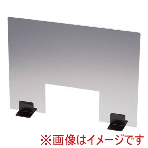 遠藤商事 TKG TKG 飛沫ガードパーテーション〈窓付〉 600マットBスタンド クリア ZPC9201 遠藤商事