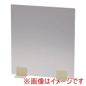 遠藤商事 TKG TKG 飛沫ガードパーテーション 400 アイボリースタンド クリア ZPC9401 遠藤商事