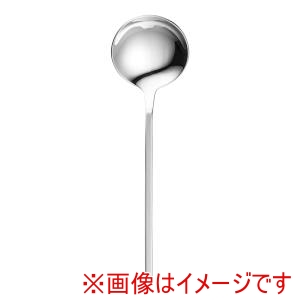 ムラノ Murano ムラノ 18-8 バストーネ ブラストグレー ブイヨンスプーン OBS0210