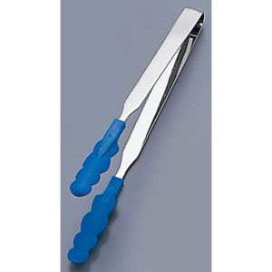 遠藤商事 TKG TKG Nライン抗菌耐熱カラートングGF ブルー BTV8202 遠藤商事