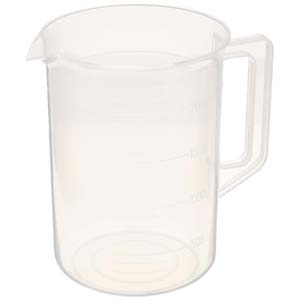 遠藤商事 TKG TKG ポリプロピレン 手付 ビーカー 2L 1031 BBC05031 遠藤商事