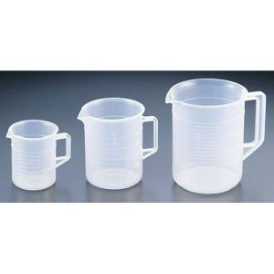 遠藤商事 TKG TKG ポリプロピレン 手付 ビーカー 3L 1032 BBC05032 遠藤商事