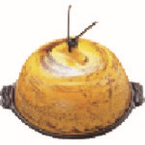 遠藤商事 TKG TKG アルミ高瀬陶板鍋 なると 小 13cm QTU373