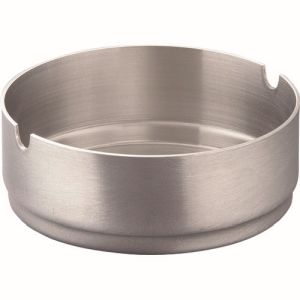遠藤商事 TKG TKG フラット ステンレススタッキング丸灰皿 レスト付 7cm PHIL501