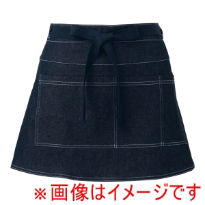 サカノ繊維 サカノ繊維 腰下ショートエプロン デニム KMA-2724-1