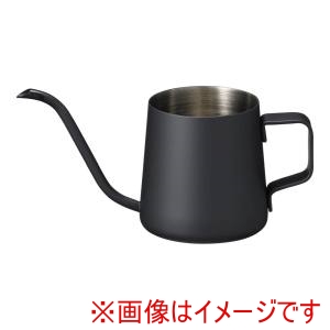 遠藤商事 TKG TKG 18-8コーヒードリップポット 蓋無 耐熱ブラック塗装 240cc FDLE001 遠藤商事