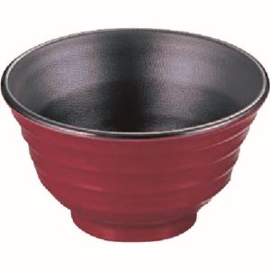 万年 mannen 万年 メラミン 多用丼 溜内黒 TB-766