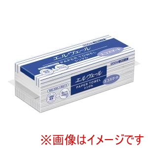 大王製紙 大王製紙 エルヴェール ペーパータオルエコスマート シングル小判サイズ ケース単位