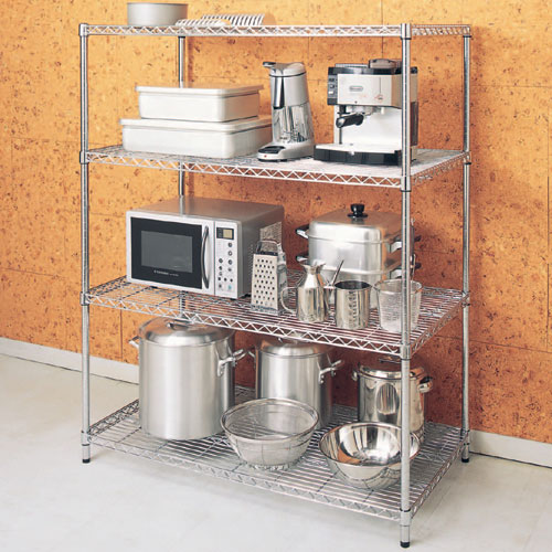  アイリスオーヤマ アイリス MR-1215DJ メタルラック 4段 120×61×151 メーカー直送 代引不可 沖縄 離島不可