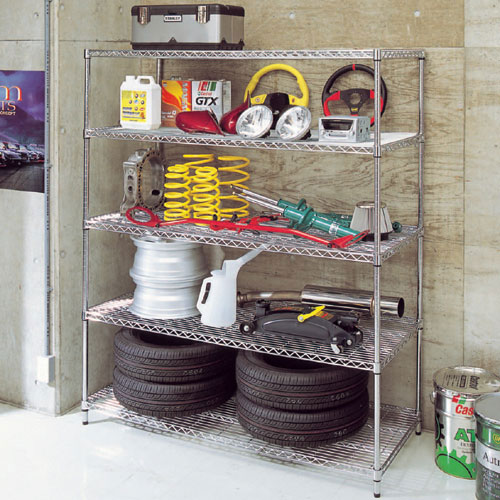  アイリスオーヤマ IRIS アイリスオーヤマ メタルラック 5段 MR-1518DJ 代引不可