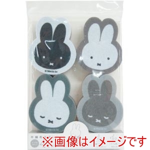 オカトー オカトー miffy不織布スポンジ4Pセット