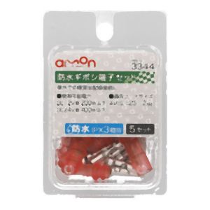 エーモン AMON エーモン 3344 防水ギボシ端子セット