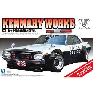 アオシマ アオシマ No.7 1/24 リバティーウォーク LBワークス ケンメリ4Drパトカー