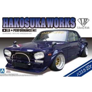 アオシマ アオシマ 11492 リバティーウォークNo.4 1/24 LBワークス ハコスカ2Dr
