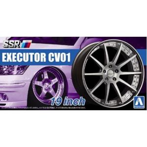アオシマ アオシマ 52525 ザ チューンドパーツNo.13 1/24 SSR エグゼキューターCV01 19インチ