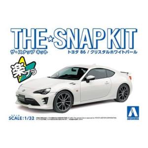 アオシマ アオシマ ザ スナップキットNo.03-A 1/32 トヨタ86 クリスタルホワイトパール