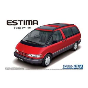 アオシマ アオシマ ザ モデルカーNo.115 1/24 トヨタ TCR11W エスティマ ツインムーンルーフ 90