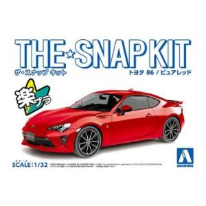 アオシマ アオシマ ザ スナップキットNo.03-F 1/32 トヨタ 86 ピュアレッド