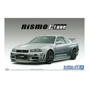 アオシマ アオシマ ザ モデルカーNo.34 1/24 ニスモ BNR34 スカイラインGT-R Z-tune 04