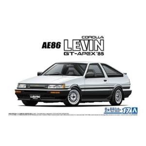 アオシマ アオシマ 61923 ザ モデルカー No.17 1/24 トヨタ AE86 カローラレビンGT-APEX 85