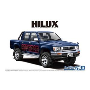 アオシマ アオシマ 62173 ザ モデルカー No.20 1/24 トヨタ LN107 ハイラックスピックアップ ダブルキャブ4WD 94