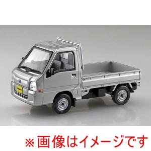 アオシマ アオシマ 楽プラ スナップキット 05-SS スバル サンバー トラック スターリングシルバーメタリック