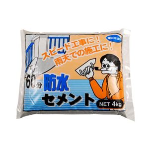 家庭化学工業 家庭化学工業 60分防水セメント 4kg