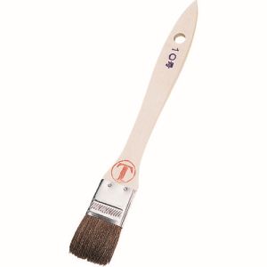 ハンディクラウン ハンディクラウン シマ毛金巻刷毛 平 茶20号