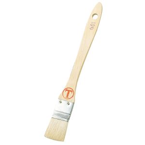 ハンディクラウン ハンディクラウン 白毛金巻刷毛 平 白 10号