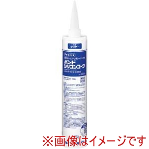 コニシ KONISHI コニシ シリコンコーククリヤ カートリッジ 330ml 10P