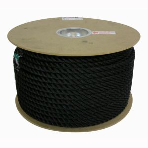 ユタカメイク Yutaka ユタカメイク RE-64 PEカラーロープ ドラム巻 黒 12X100M