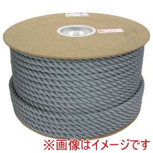 ユタカメイク Yutaka ユタカメイク RE-68 PEカラーロープ ドラム巻 グレー 12X100M